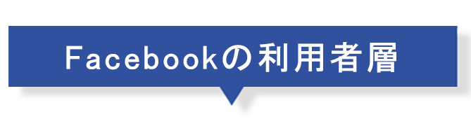 Facebookの利用者層
